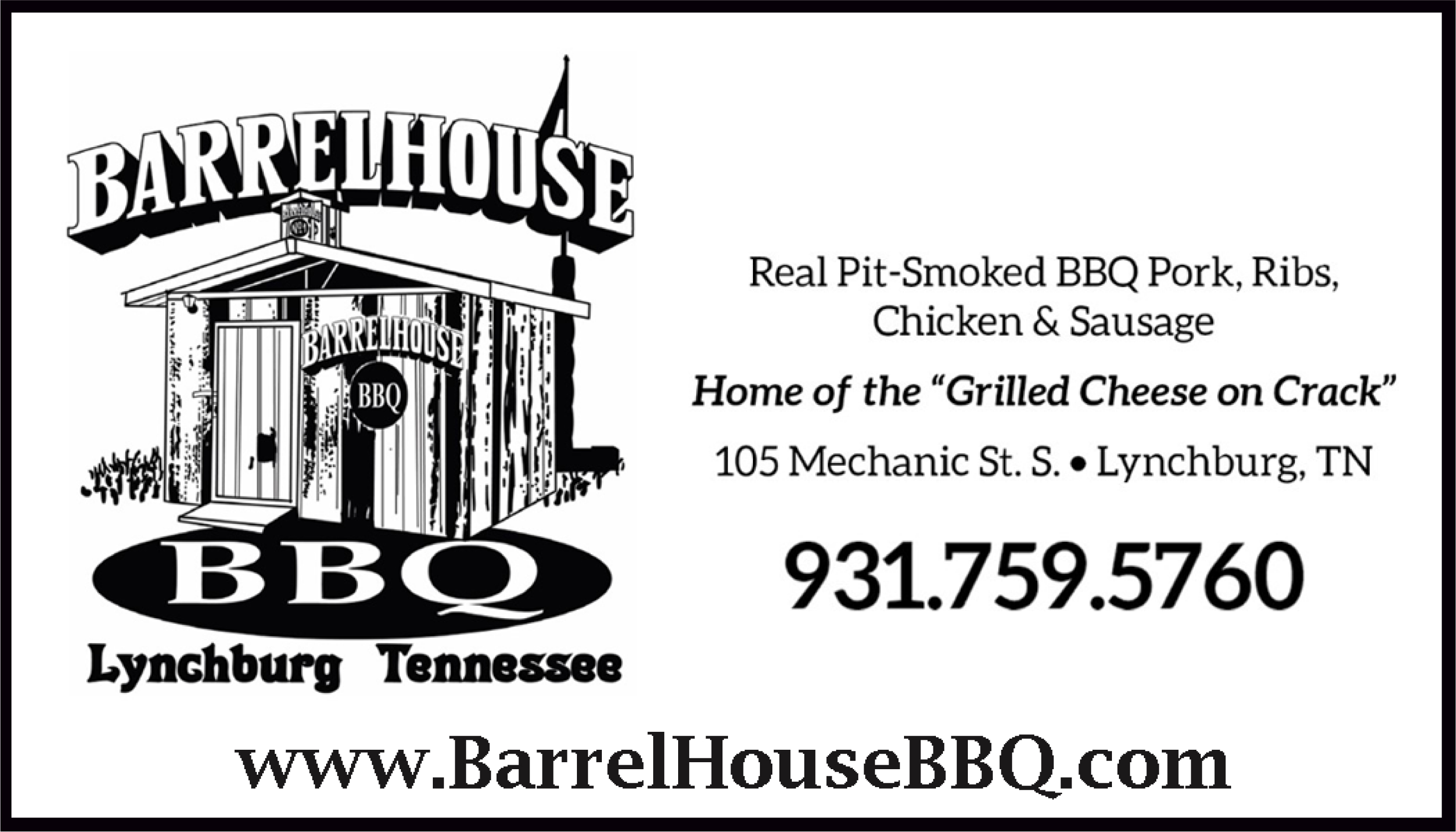 Barrel House BBQ  ad