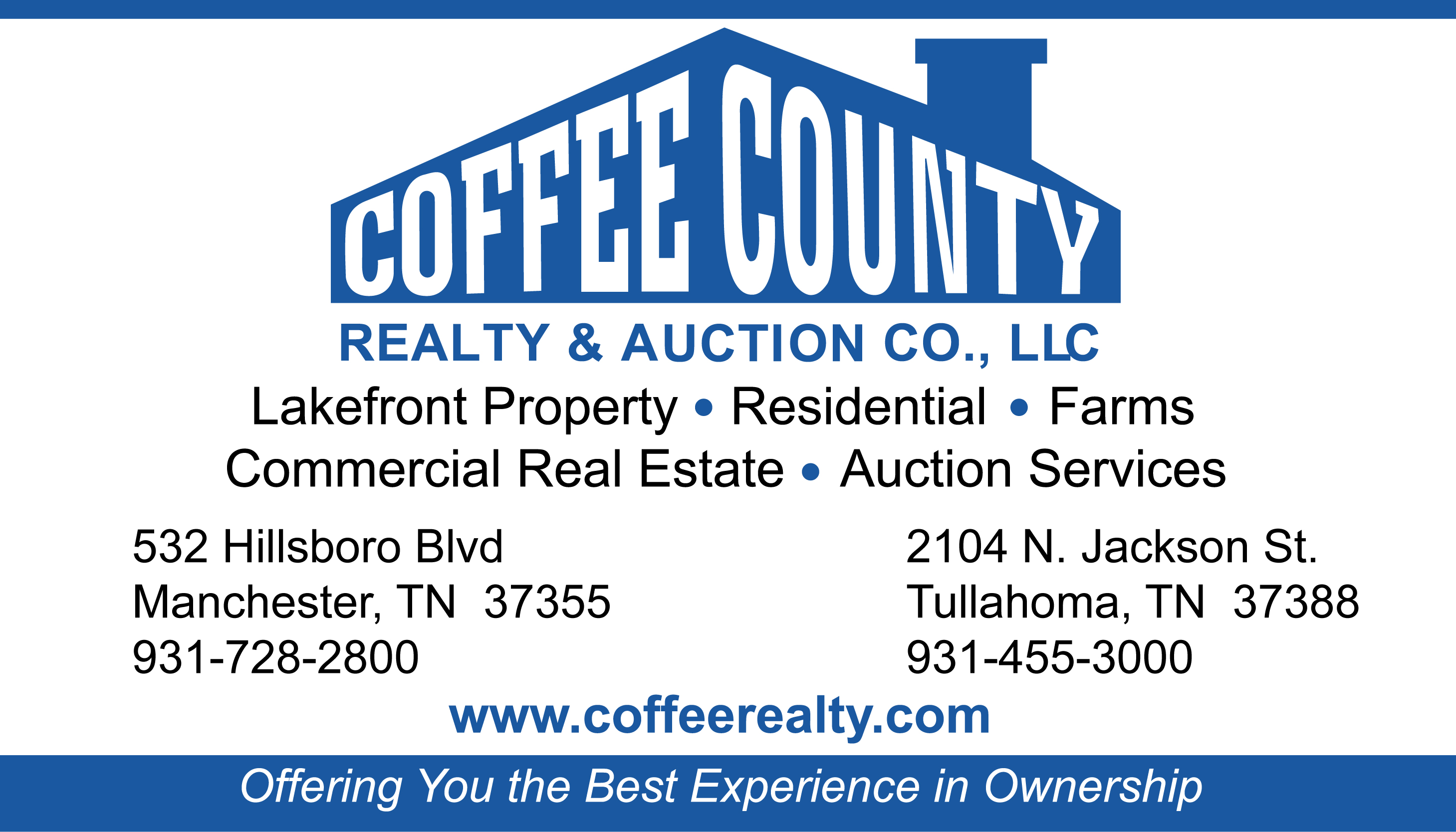 Coffee County Realty ad